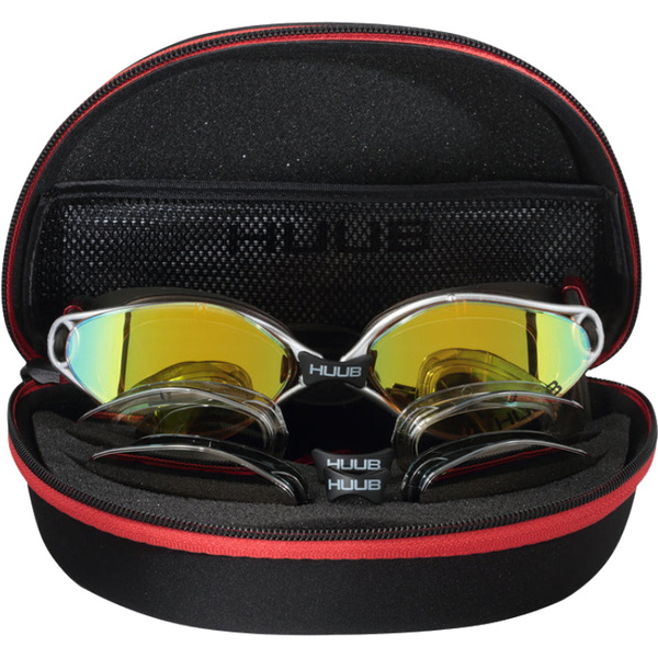 2026 Huub Altair Interchangeable Goggles A2-ALGB - Red / Black
